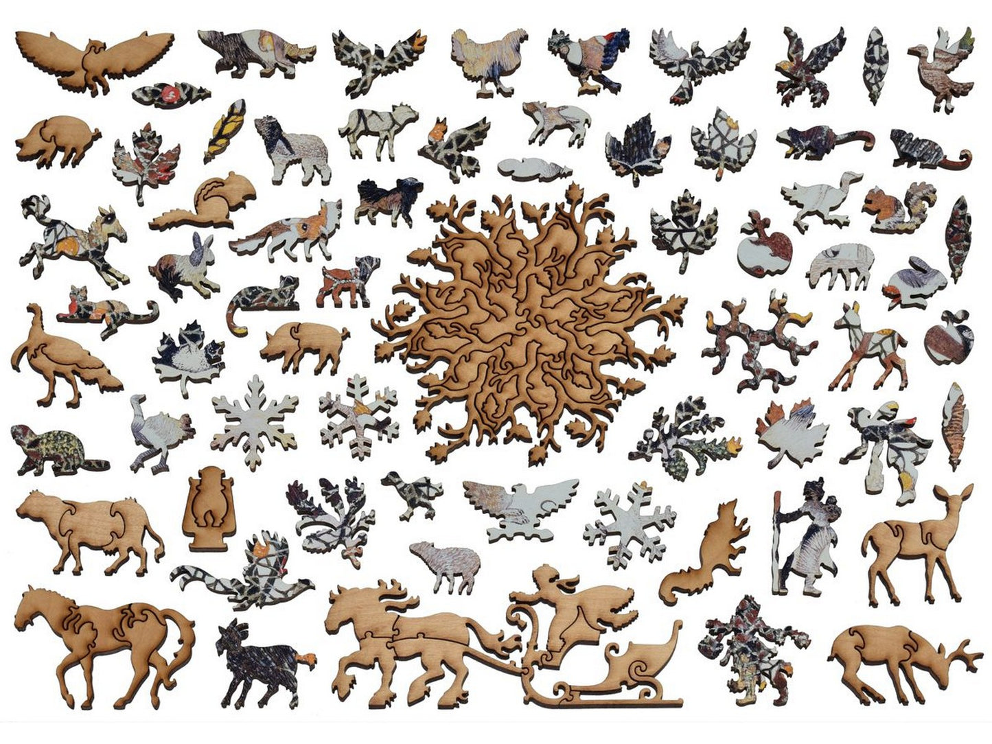 The whimsies that can be found in the puzzle, A Tasty Treat.