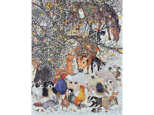 The front of the puzzle, A Tasty Treat.