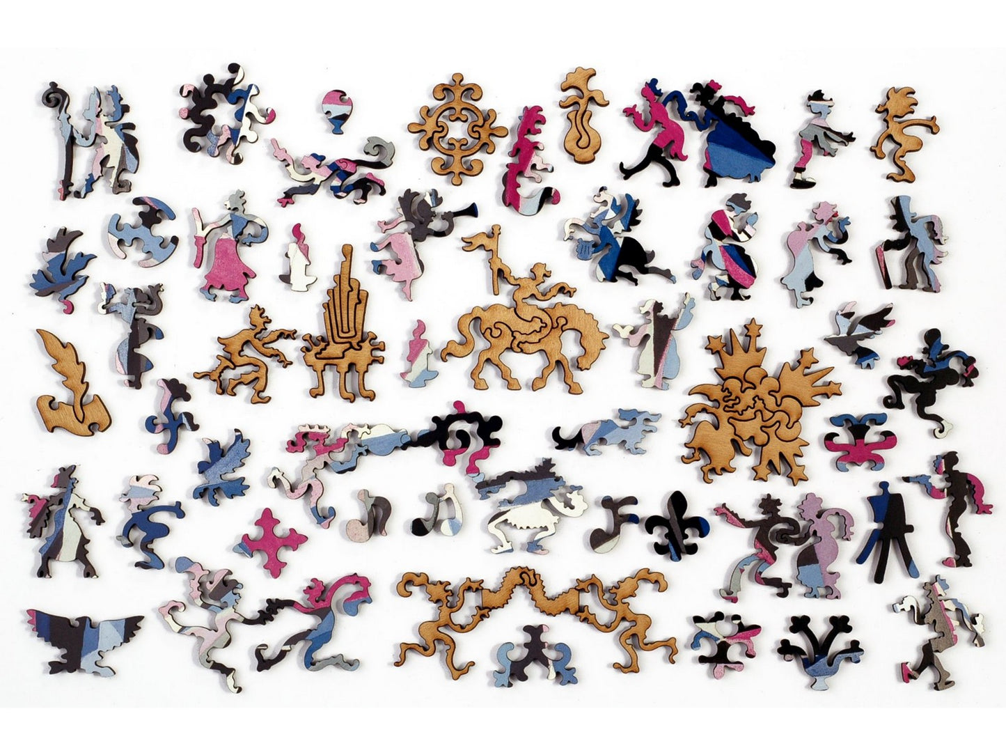 The whimsy pieces that can be found in the puzzle, Archbishop Katz.