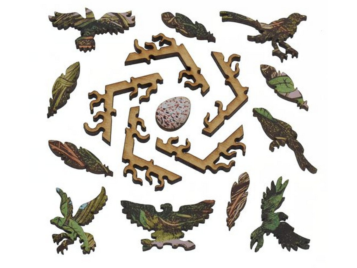 The whimsies that can be found in the puzzle, Bird's Nest.