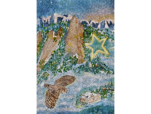 The front of the puzzle, Boulder Star 2025,.