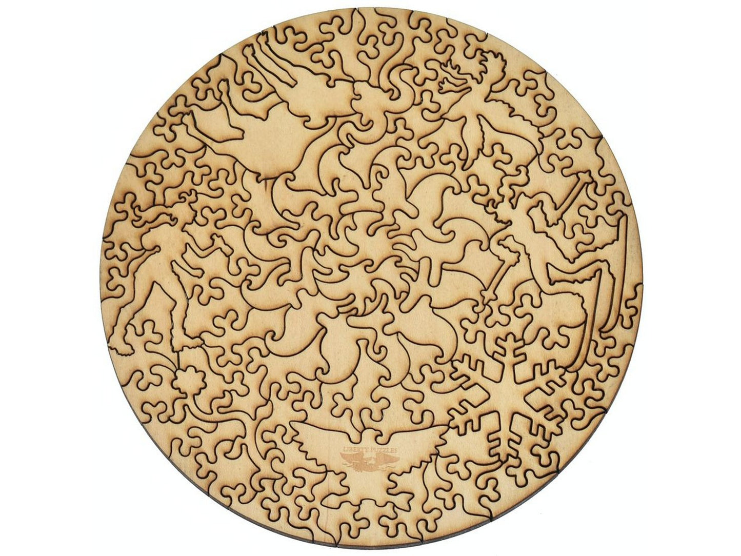 The back of the puzzle, Colorado Flag Round.