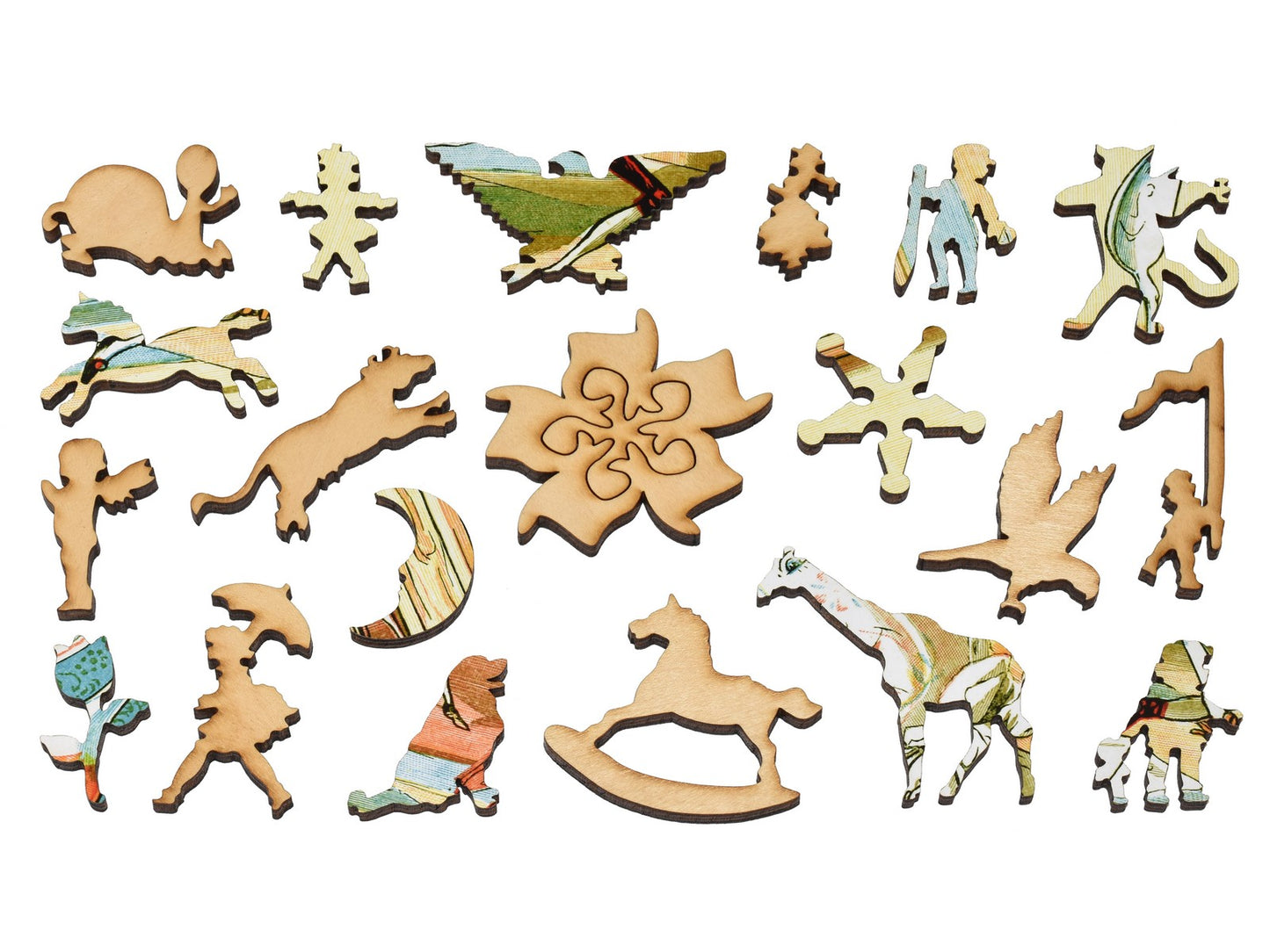 The whimsies that can be found in the puzzle, Dish Ran Away with the Spoon.