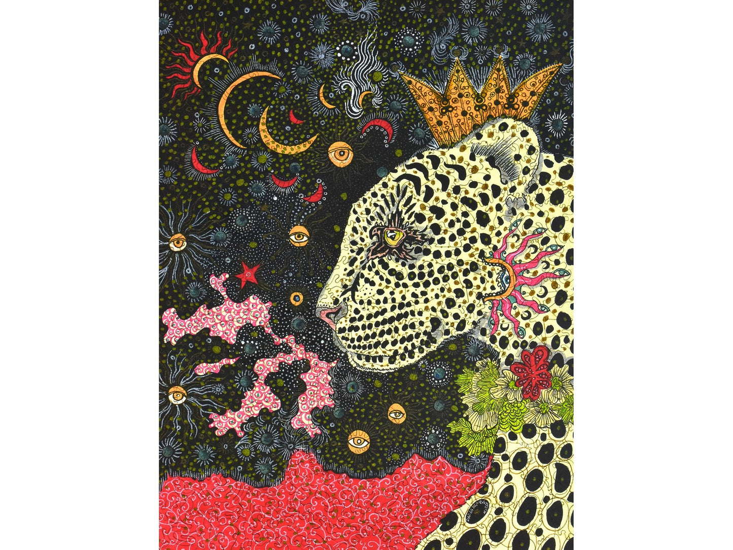 The front of the puzzle, Leopard.