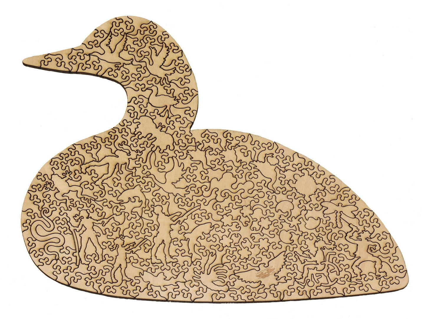 The back of the puzzle, Loon.