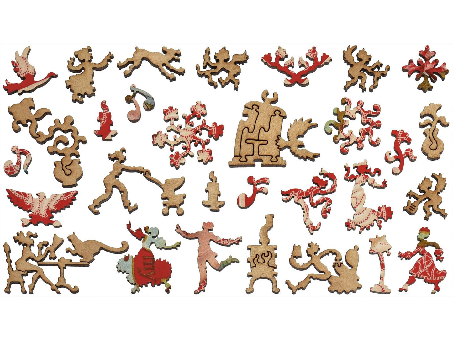 The whimsies that can be found in the puzzle, Love Letters.