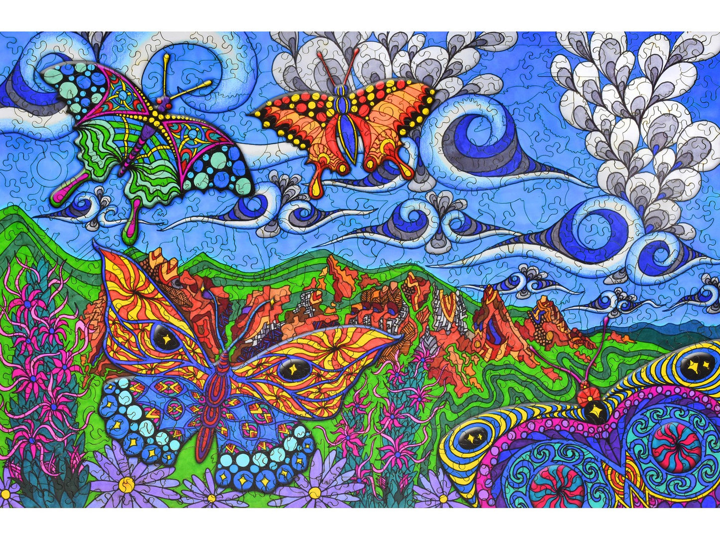 The front of the puzzle, Marshall Mesa.