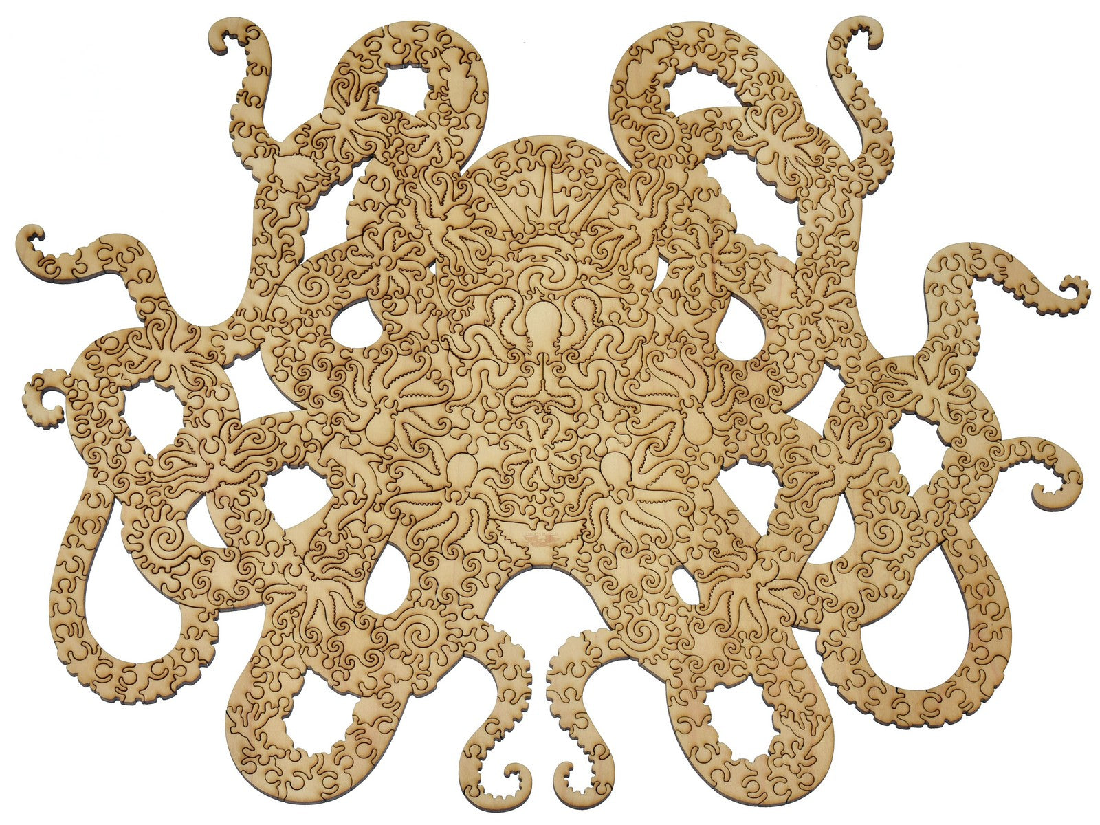 The back of the puzzle, Octopus.