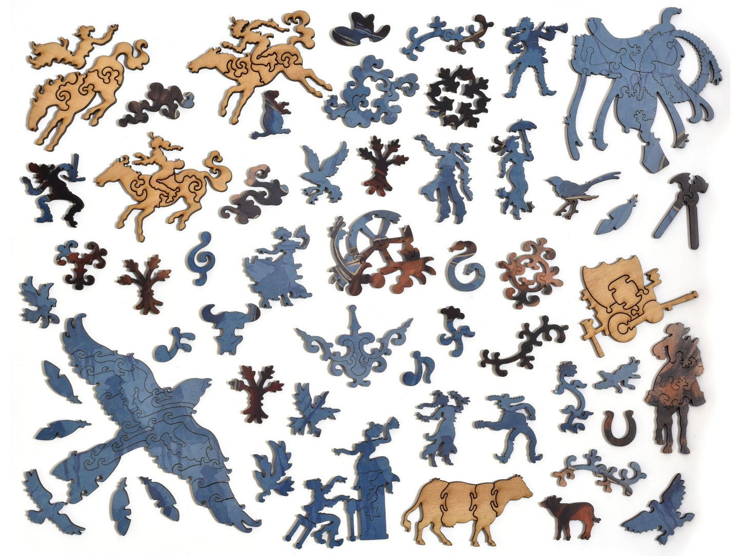 The whimsies that can be found in the puzzle, Ought Six.