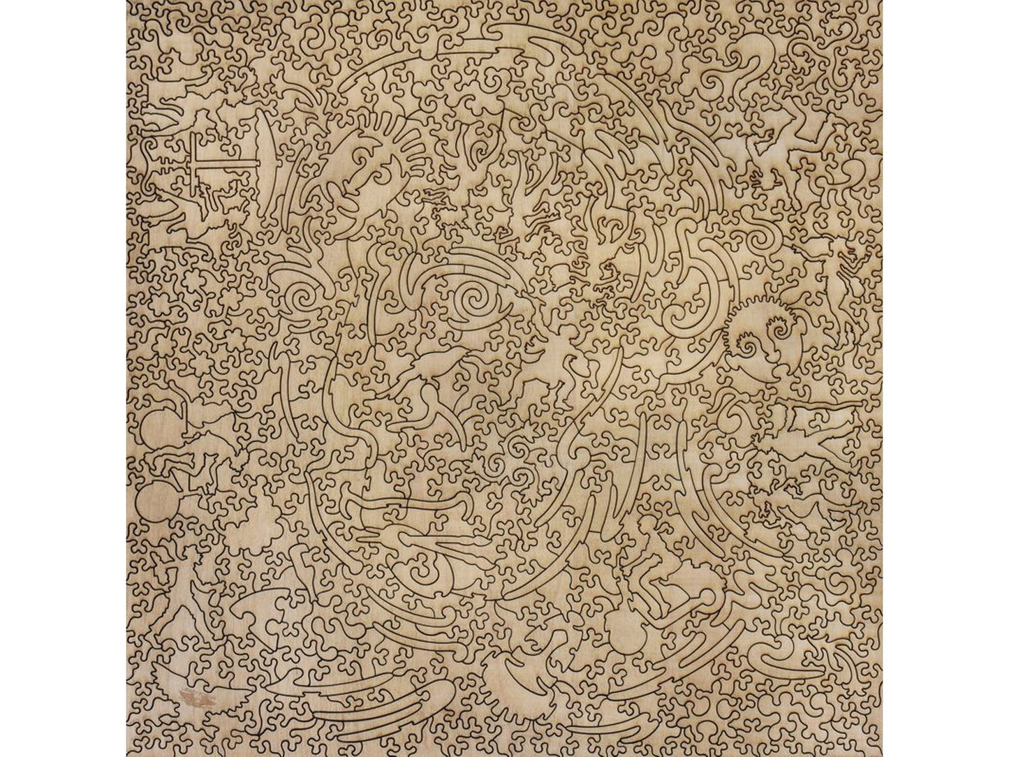 The back of the puzzle, Picasso's Studio.