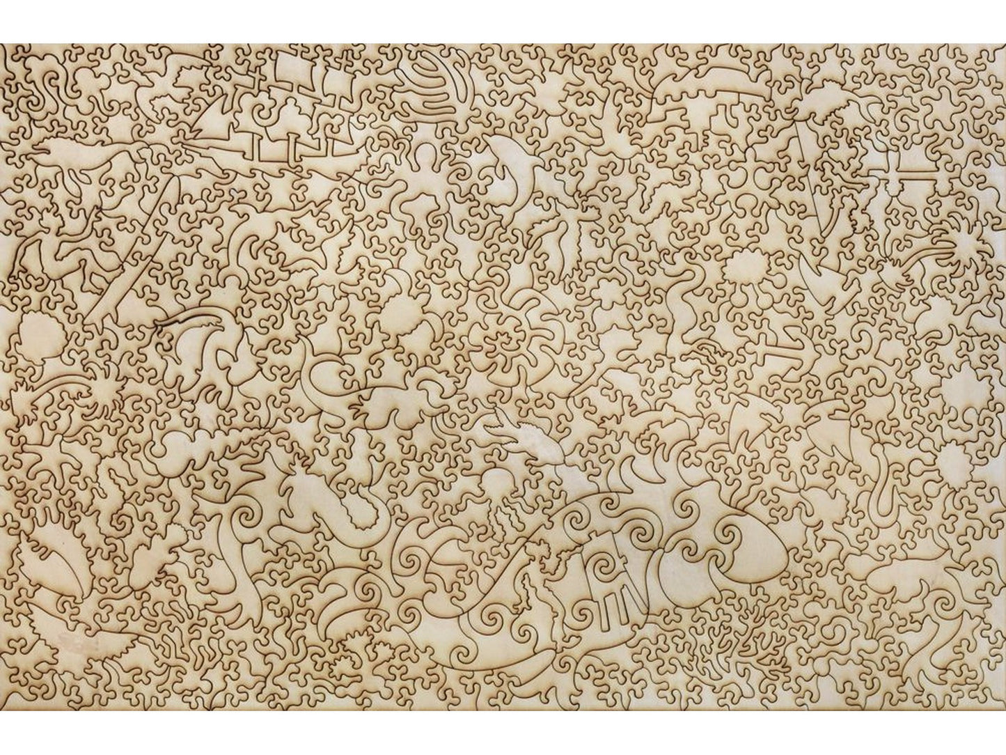 The back of the puzzle, A Plethora of Fish.
