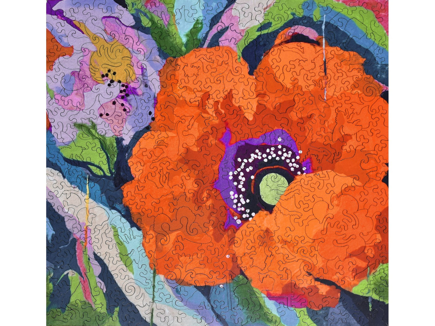 The front of the puzzle, Poppy.