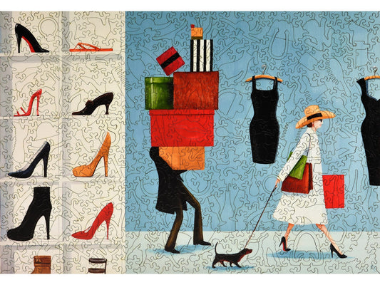 The front of the puzzle, The Pursuit of Happiness.