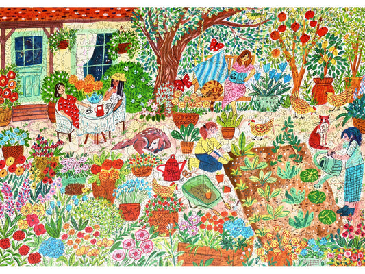 The front of the puzzle, Summer Dreams.