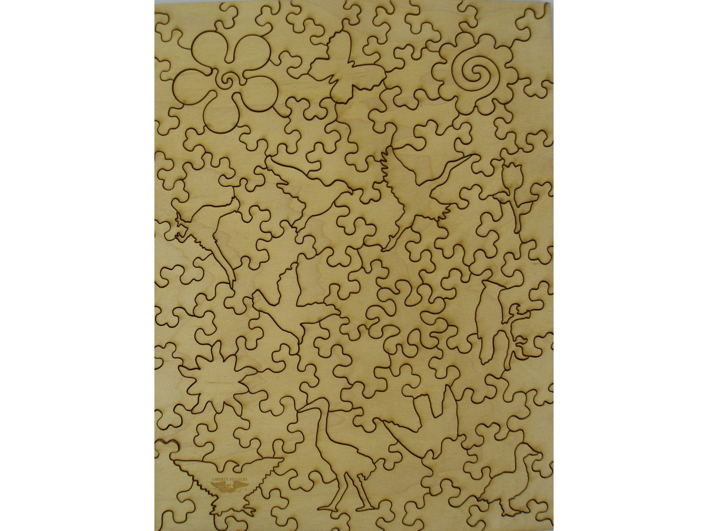 The back of the puzzle, Wedding of Jenny Wren Kids.