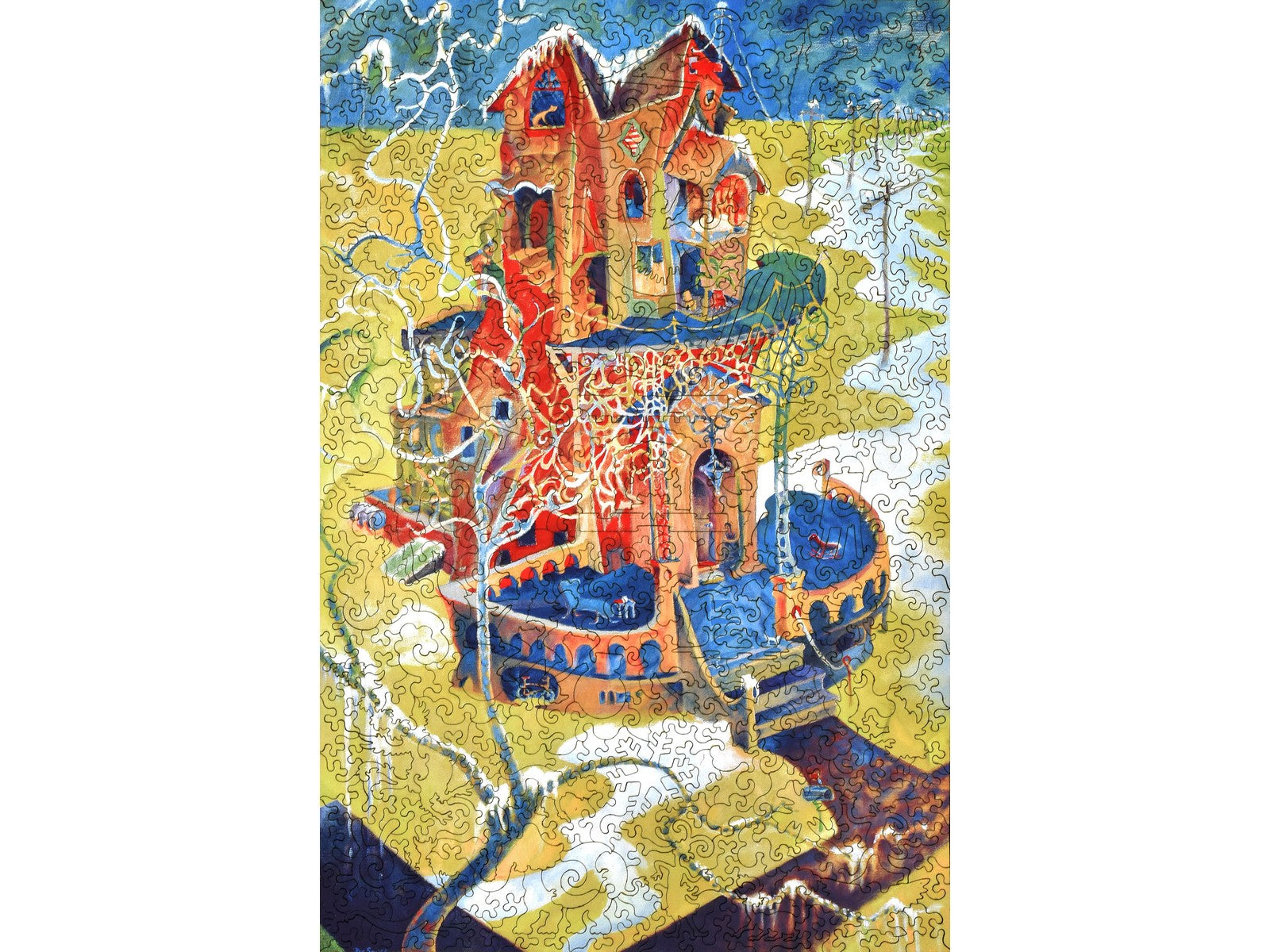 The front of the puzzle, That Winter Spring Came Late.