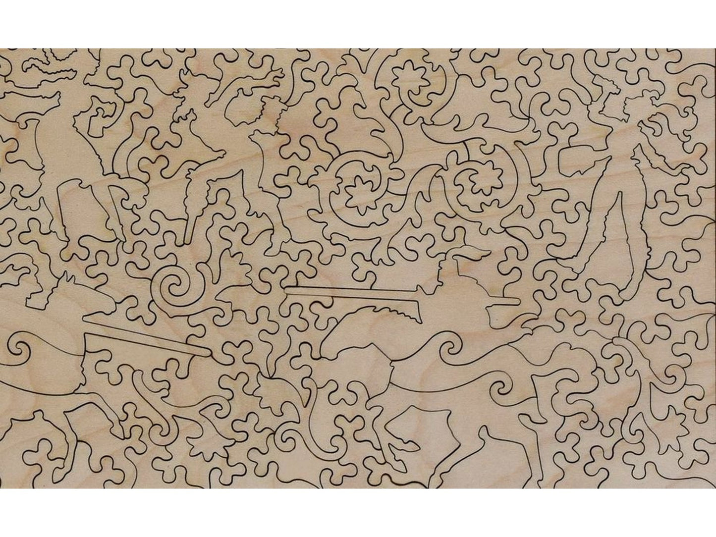 A second closeup of the back of the Wisby puzzle.