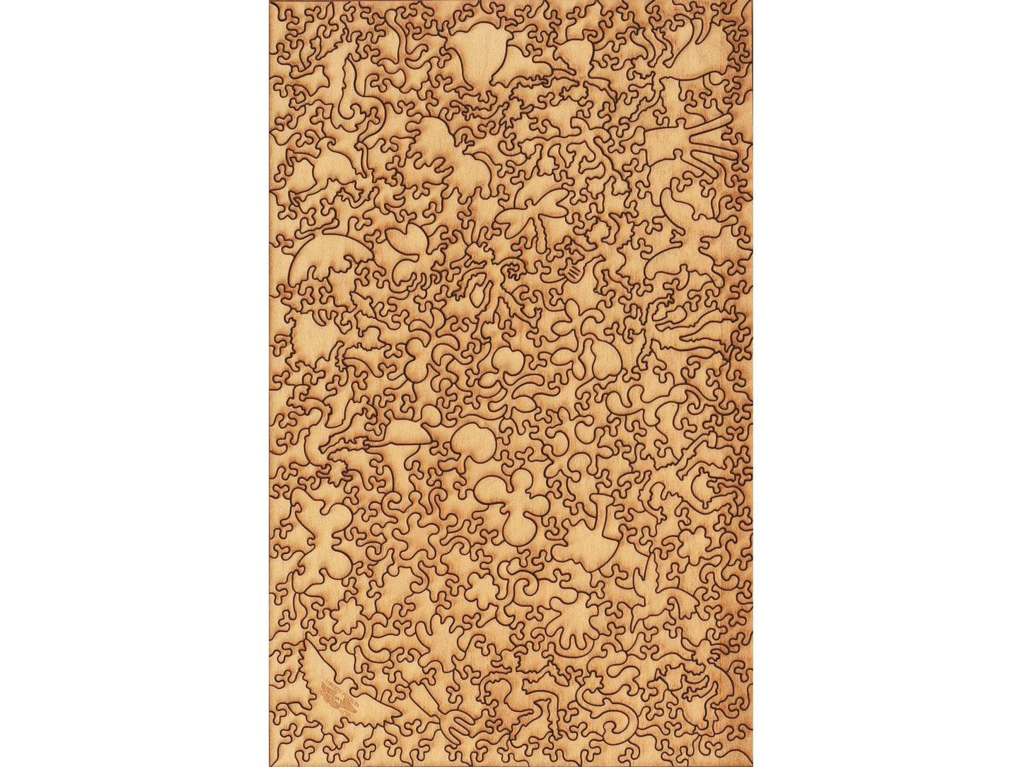 The back of the puzzle, Burpee's Seed Packet.