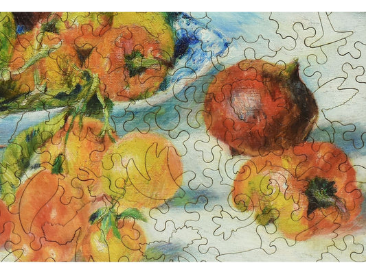 A closeup of the front of the puzzle, Fruits of the Midi.