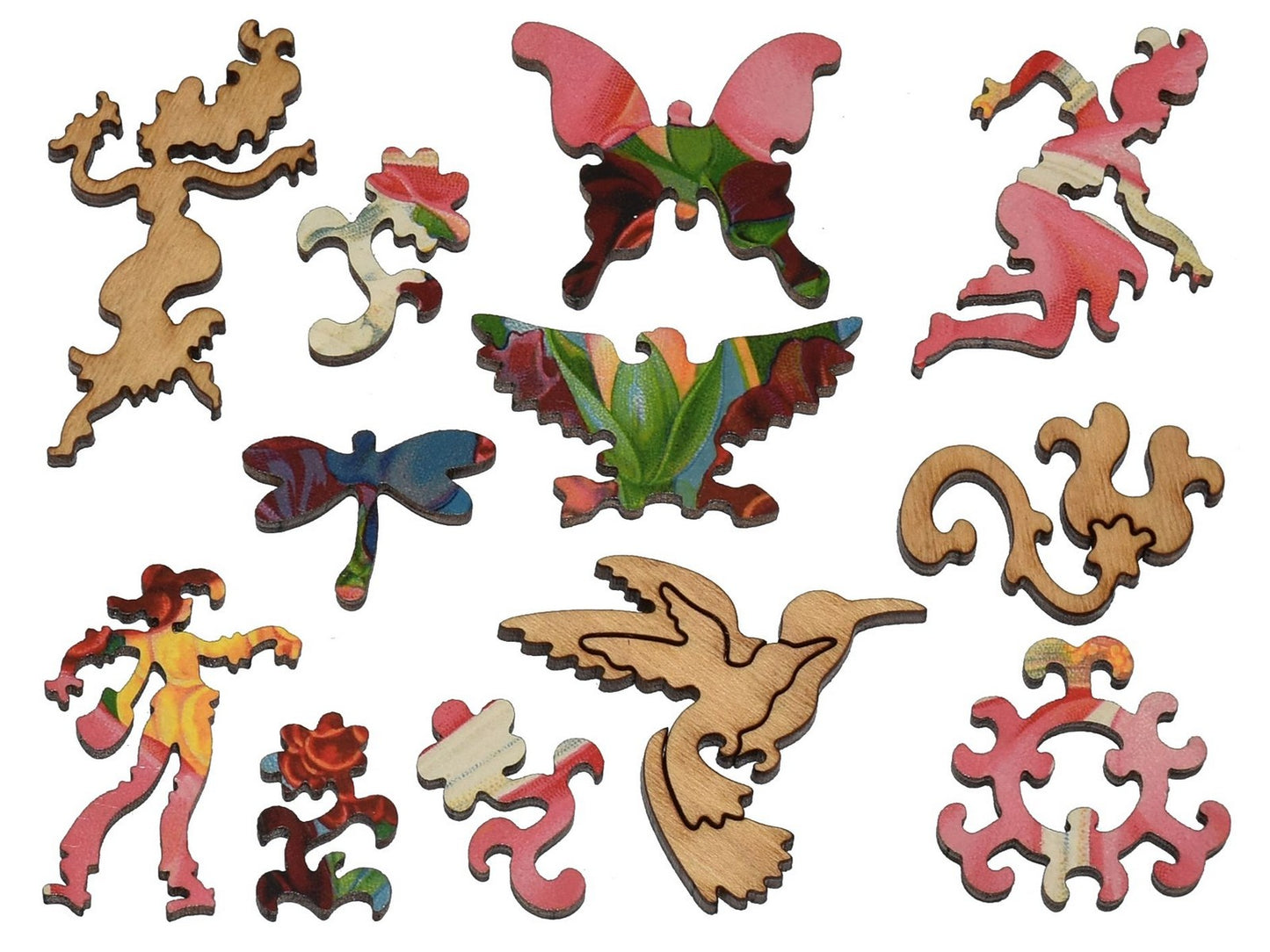 The whimsies that can be found in the puzzle, Giant Moonflower.