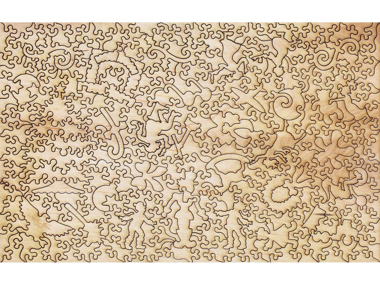 The back of the puzzle, Working Late.