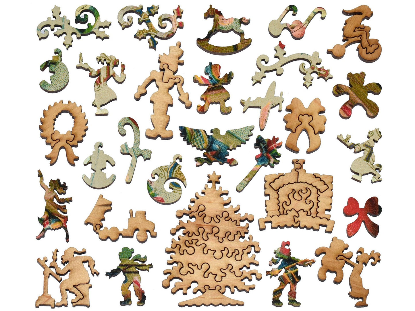 The whimsies that can be found in the puzzle, Working Late.