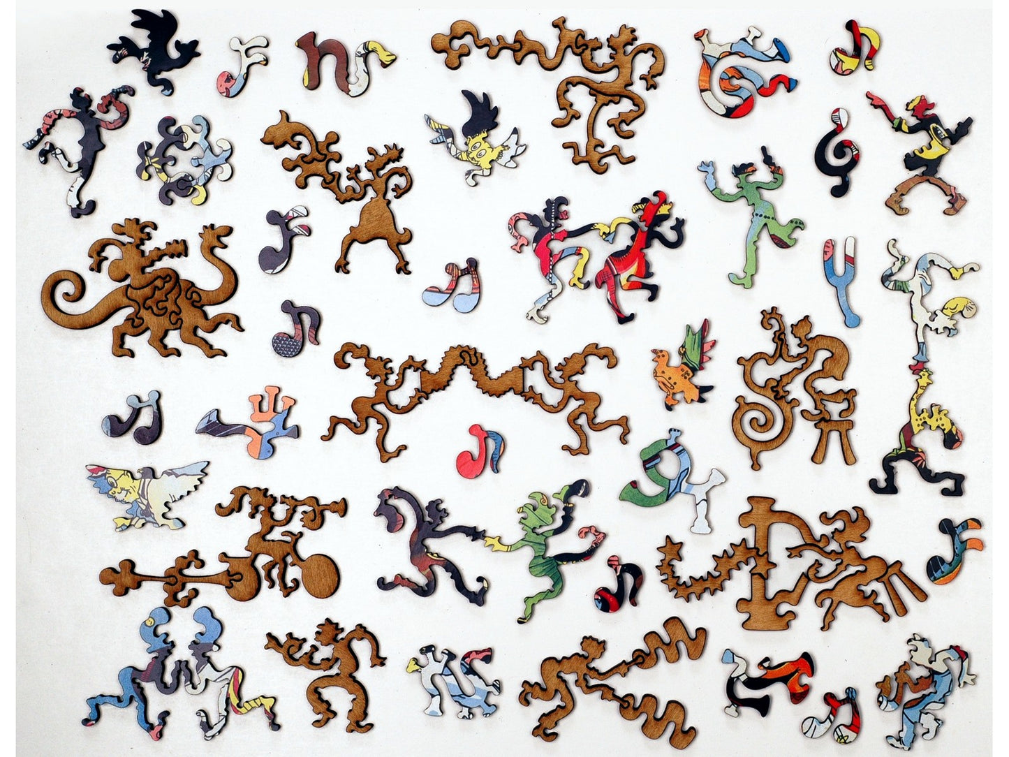 The whimsy pieces that can be found in the puzzle, Incidental Music for a New Year's Eve Party.