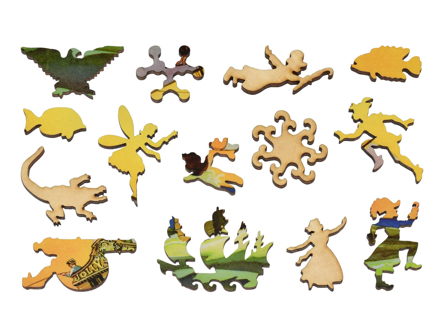 The whimsies that can be found in the puzzle, Jolly Roger.