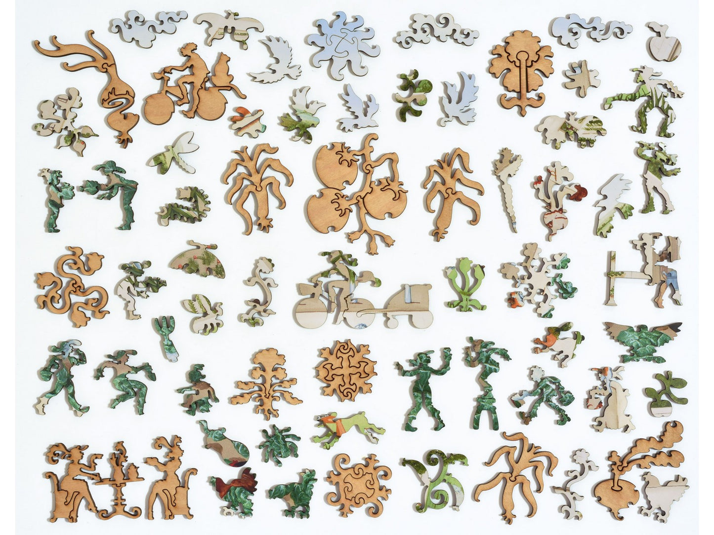 The whimsies that can be found in the puzzle, The Good Life.