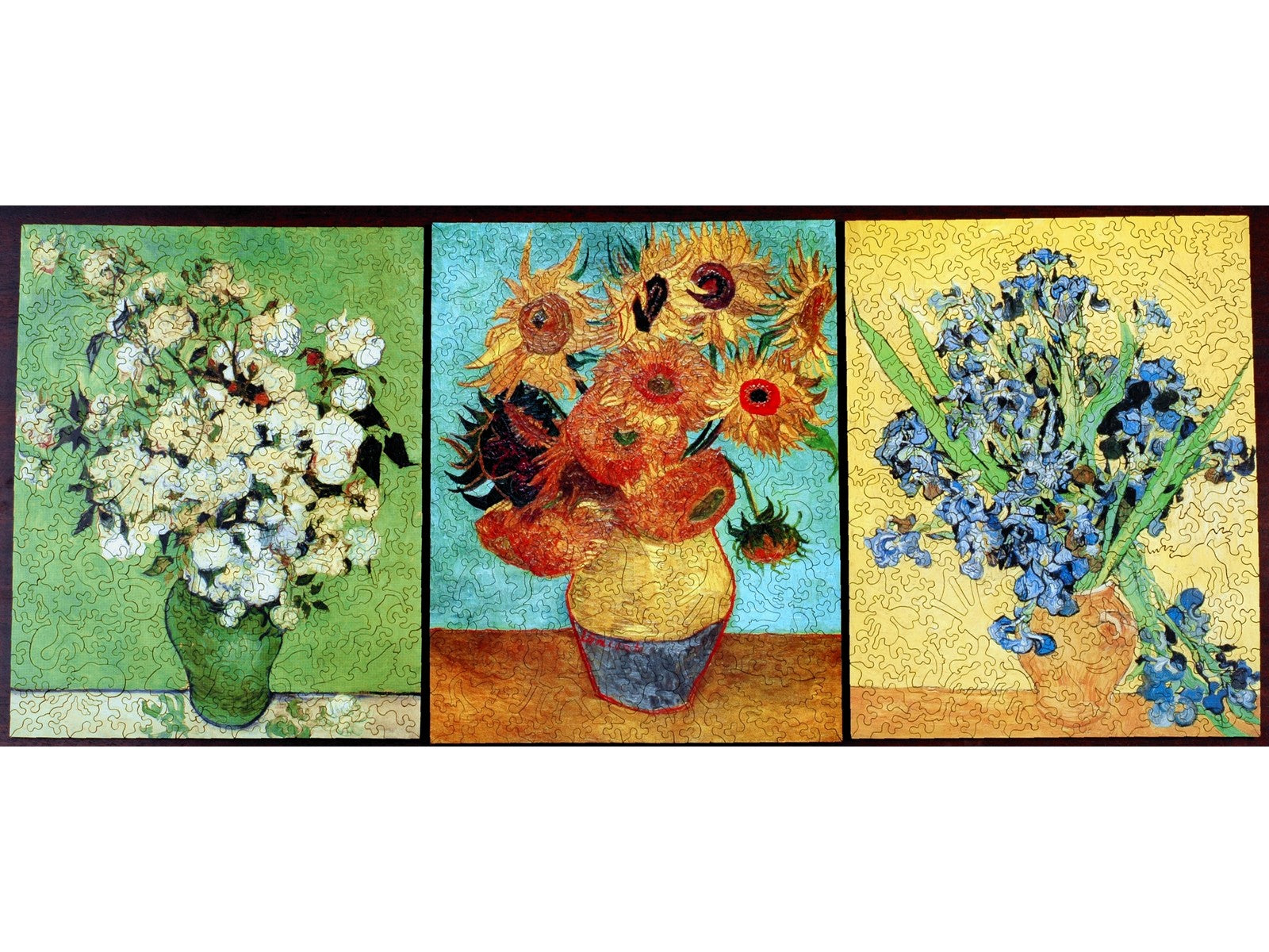 Van Gogh Flower Trio