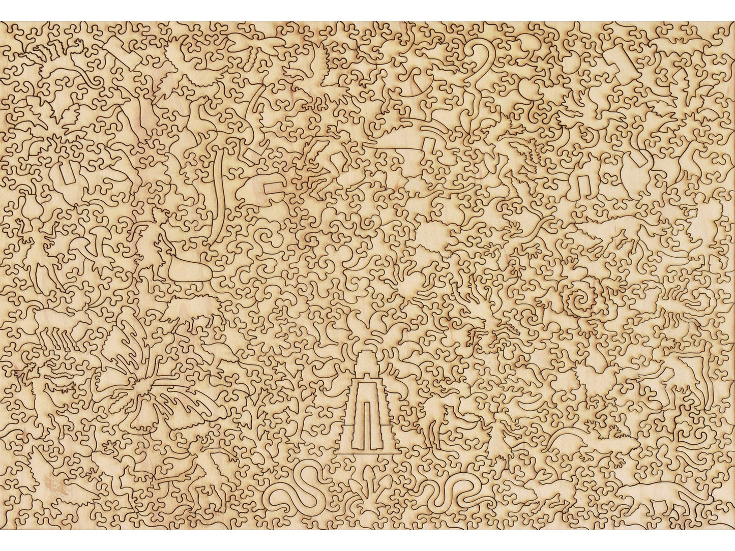 The back of the puzzle, Yanapuma.