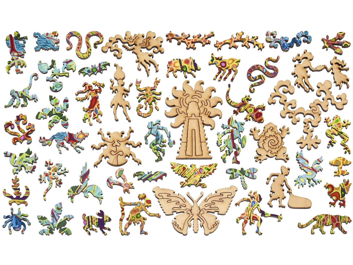 The whimsies that can be found in the puzzle, Yanapuma.