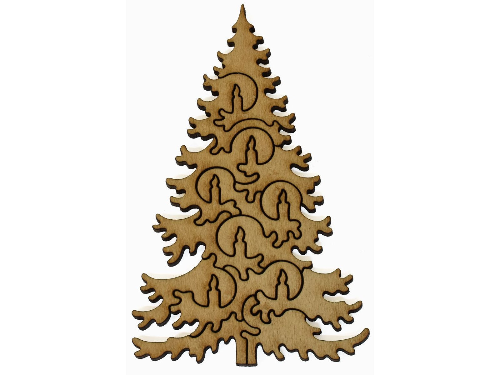 Christmas Tree Wooden Jigsaw Puzzle | Liberty Puzzles