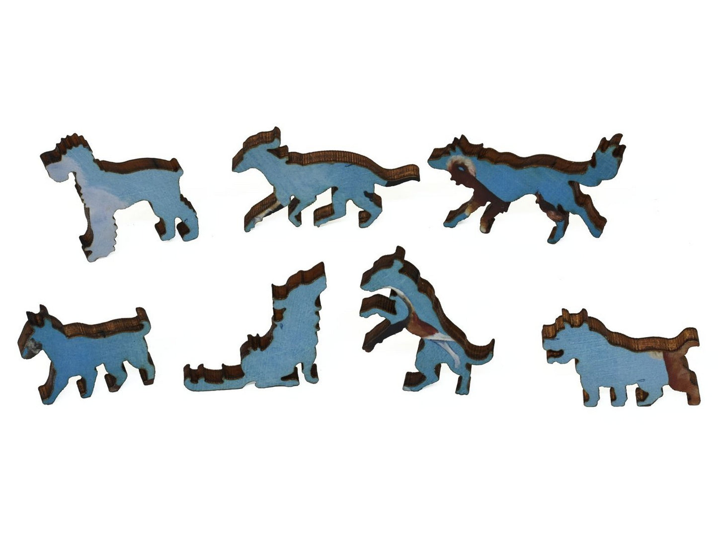 It's Raining Cats and Dogs Wooden Jigsaw Puzzle