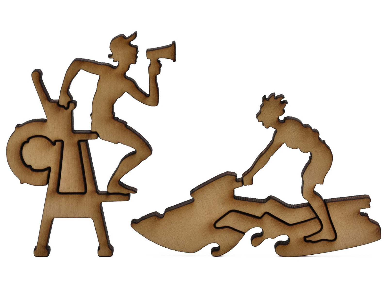 Coastal Pastimes Wooden Jigsaw Puzzle | Liberty Puzzles