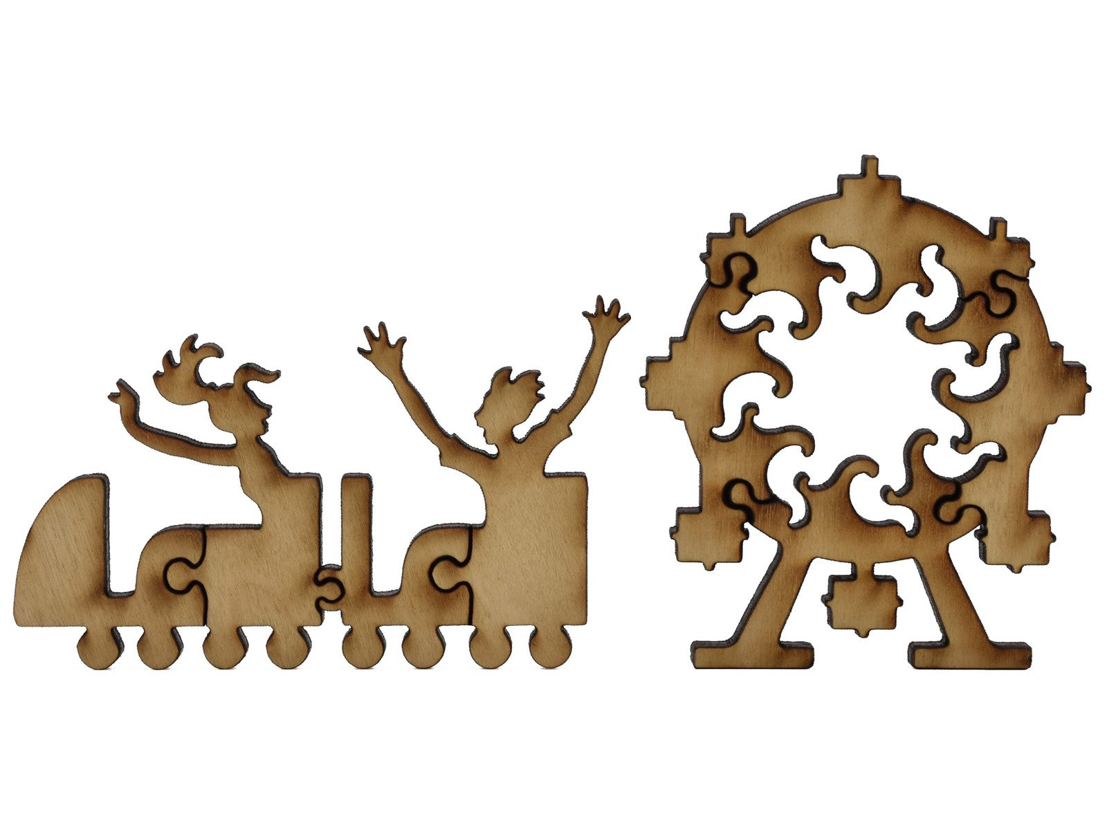 The Fair Wooden Jigsaw Puzzle | Liberty Puzzles
