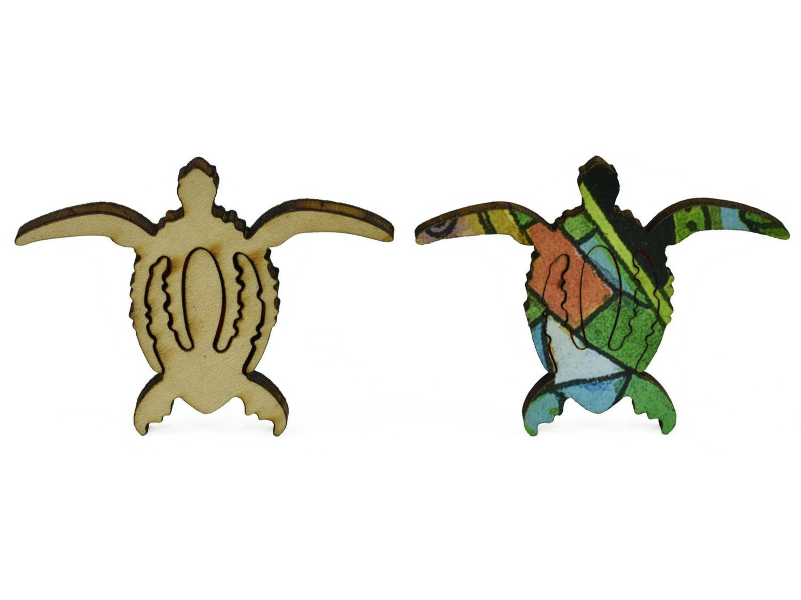 Wooden sales turtle puzzle