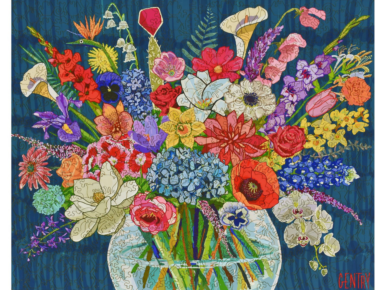 Abundance Wooden Jigsaw Puzzle Liberty Puzzles