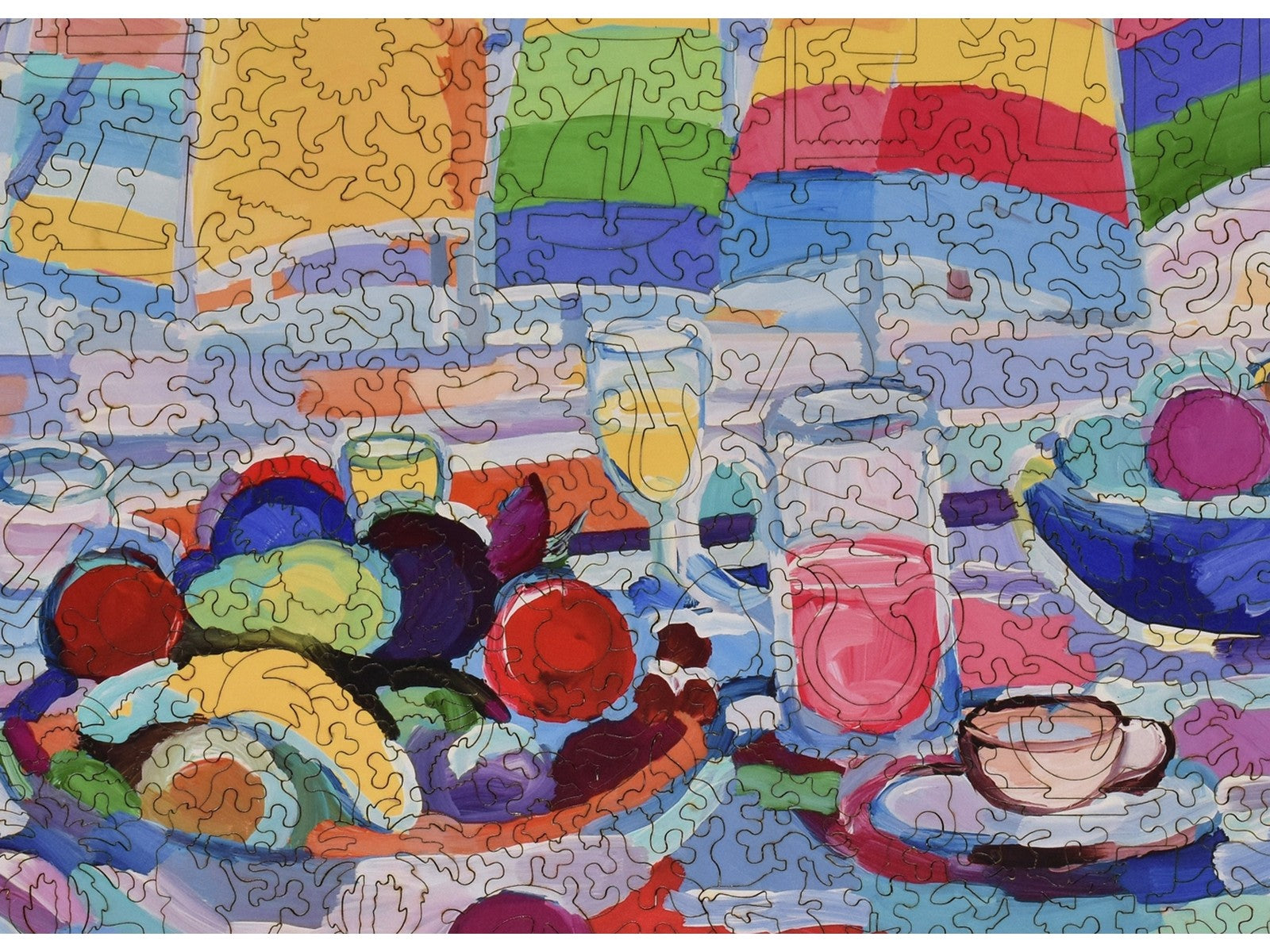 Beachside Palette Wooden Jigsaw Puzzle | Liberty Puzzles