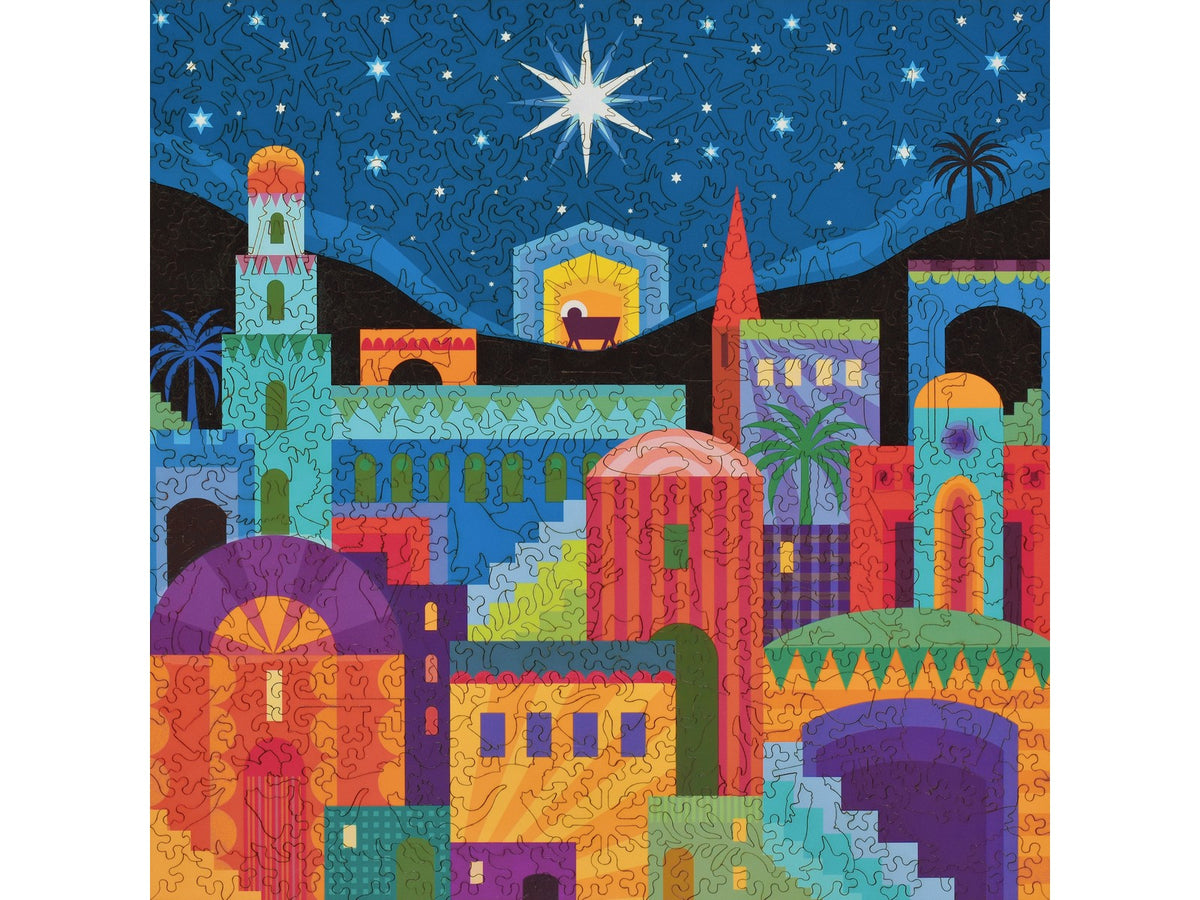 The front of the puzzle, Bethlehem.