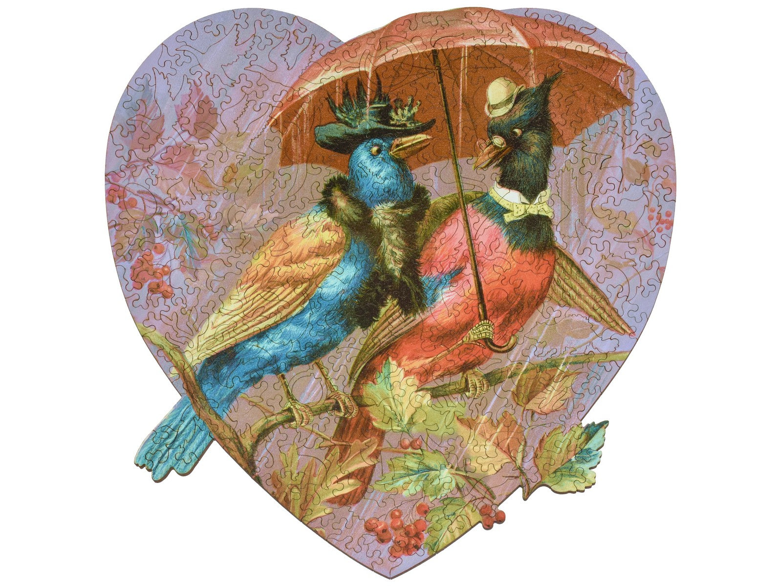 The front of the puzzle, Birds of a Feather.