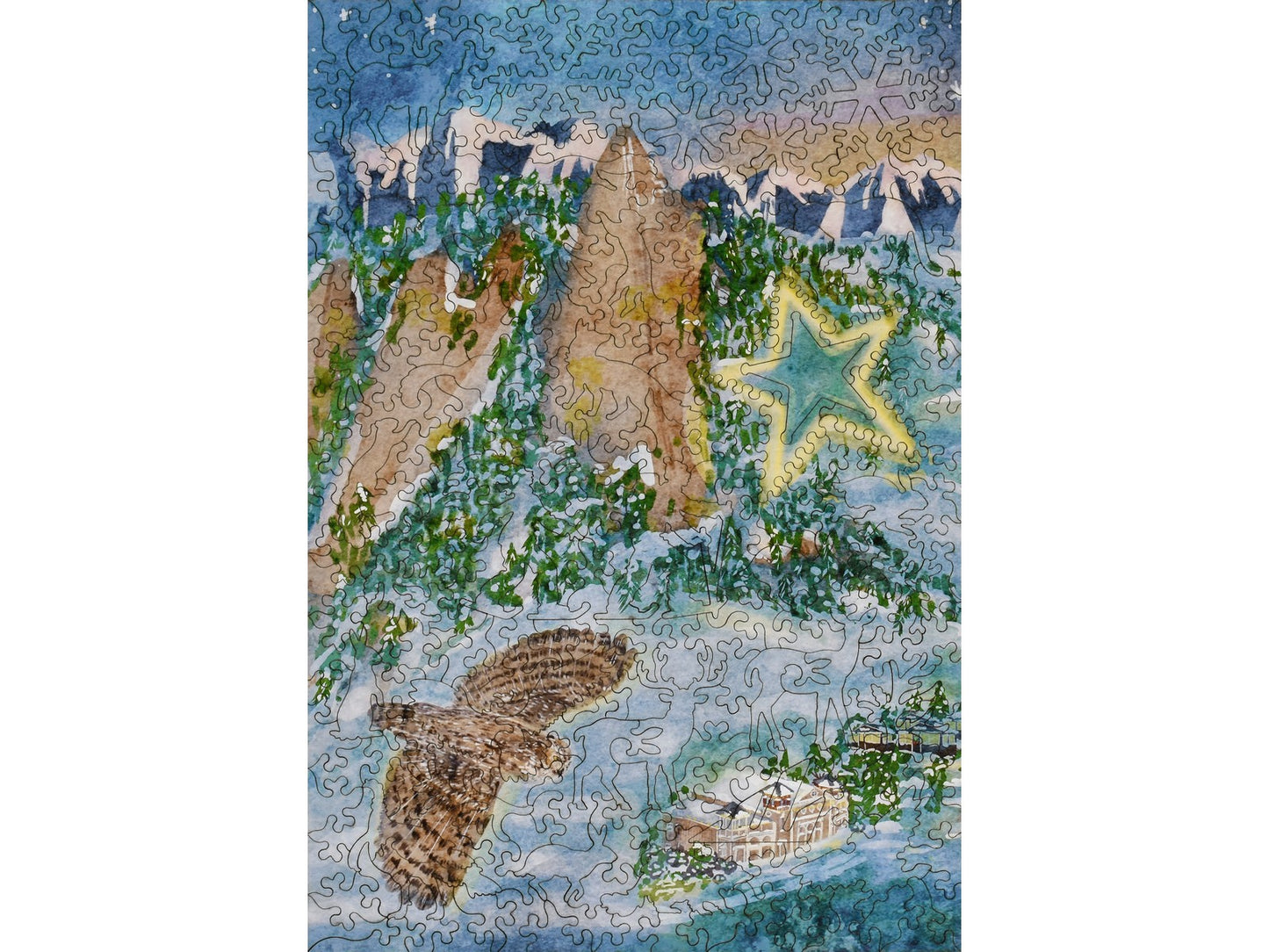 The front of the puzzle, Boulder Star 2025,.