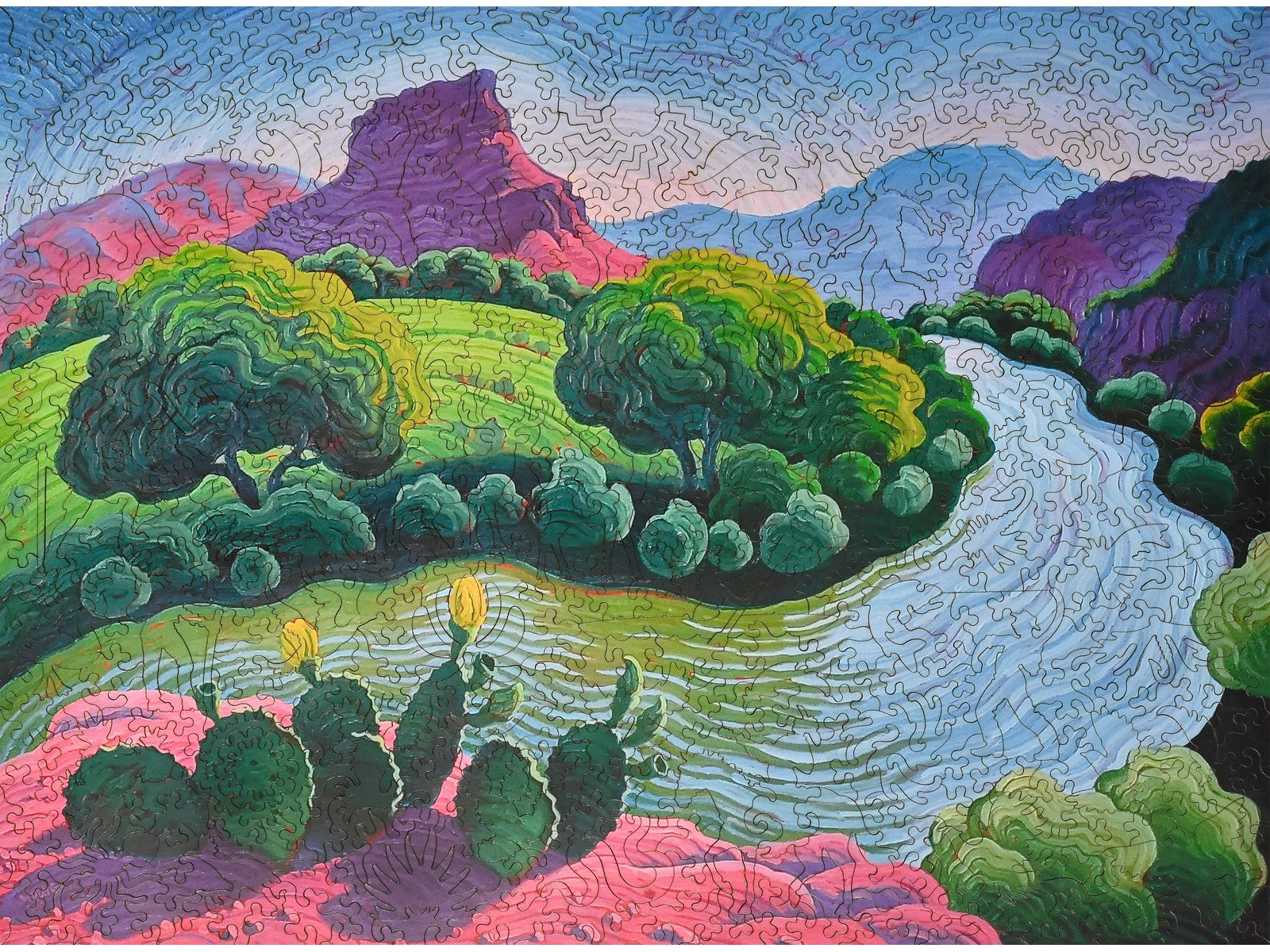 Cactus Above the Chama
