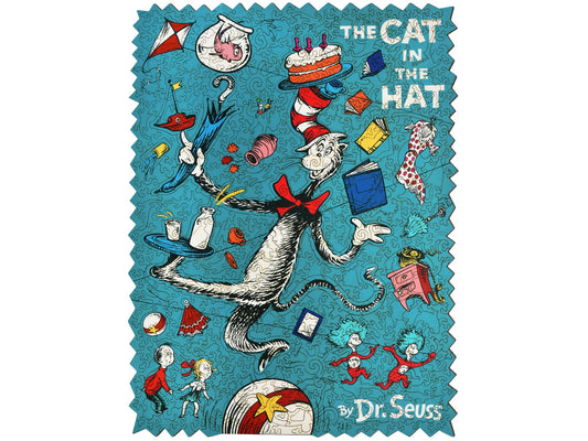 The front of the puzzle, The Cat in the Hat.