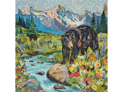 The front of the puzzle, Distracted.