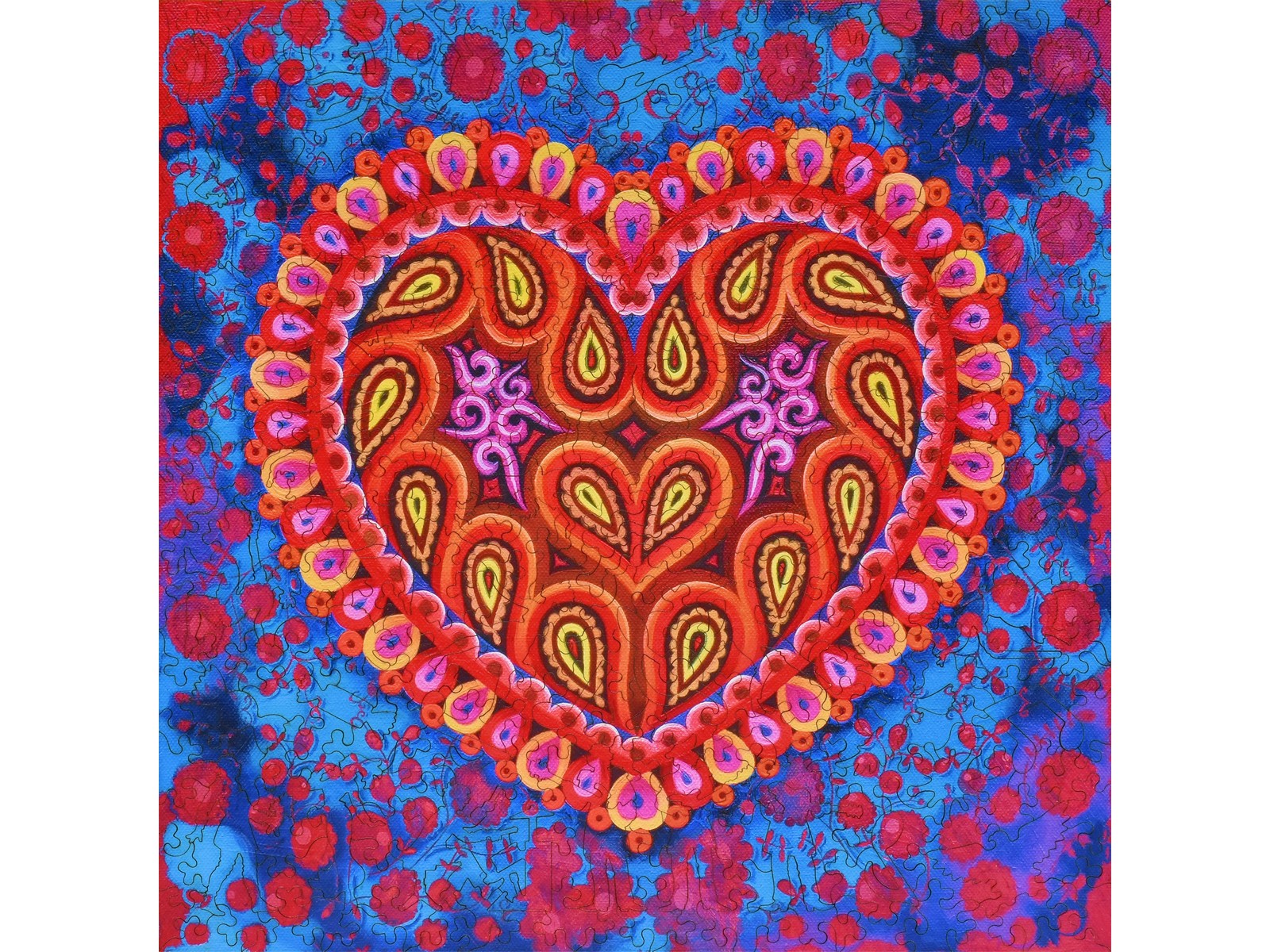 The front of the puzzle, Electric Heart.