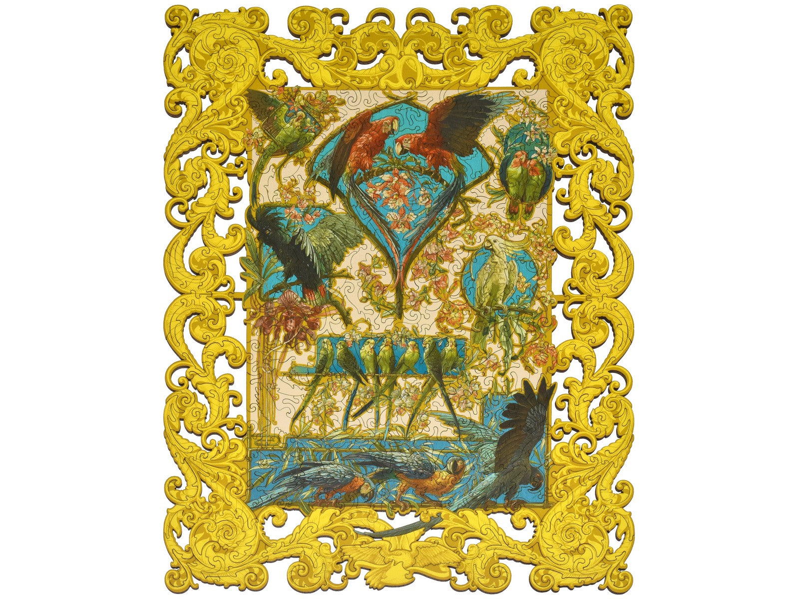 The front of the puzzle, Flourish.