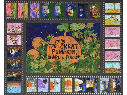 The front of the puzzle, It's the Great Pumpkin, Charlie Brown.