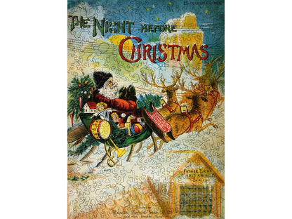 The front of the puzzle, Kris Kringle Series.