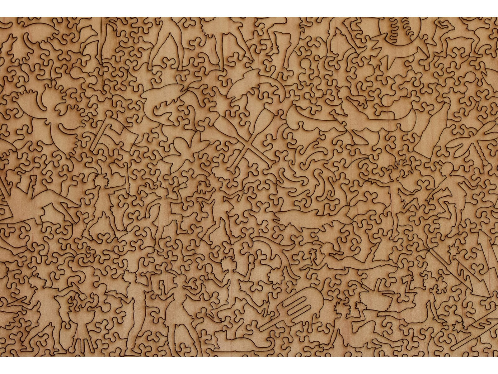 matushima画伯の4作目。フェニックス ビーズアート フレーム付き Lakeside on the Fourth Wooden Jigsaw Puzzle | Liberty Puzzles